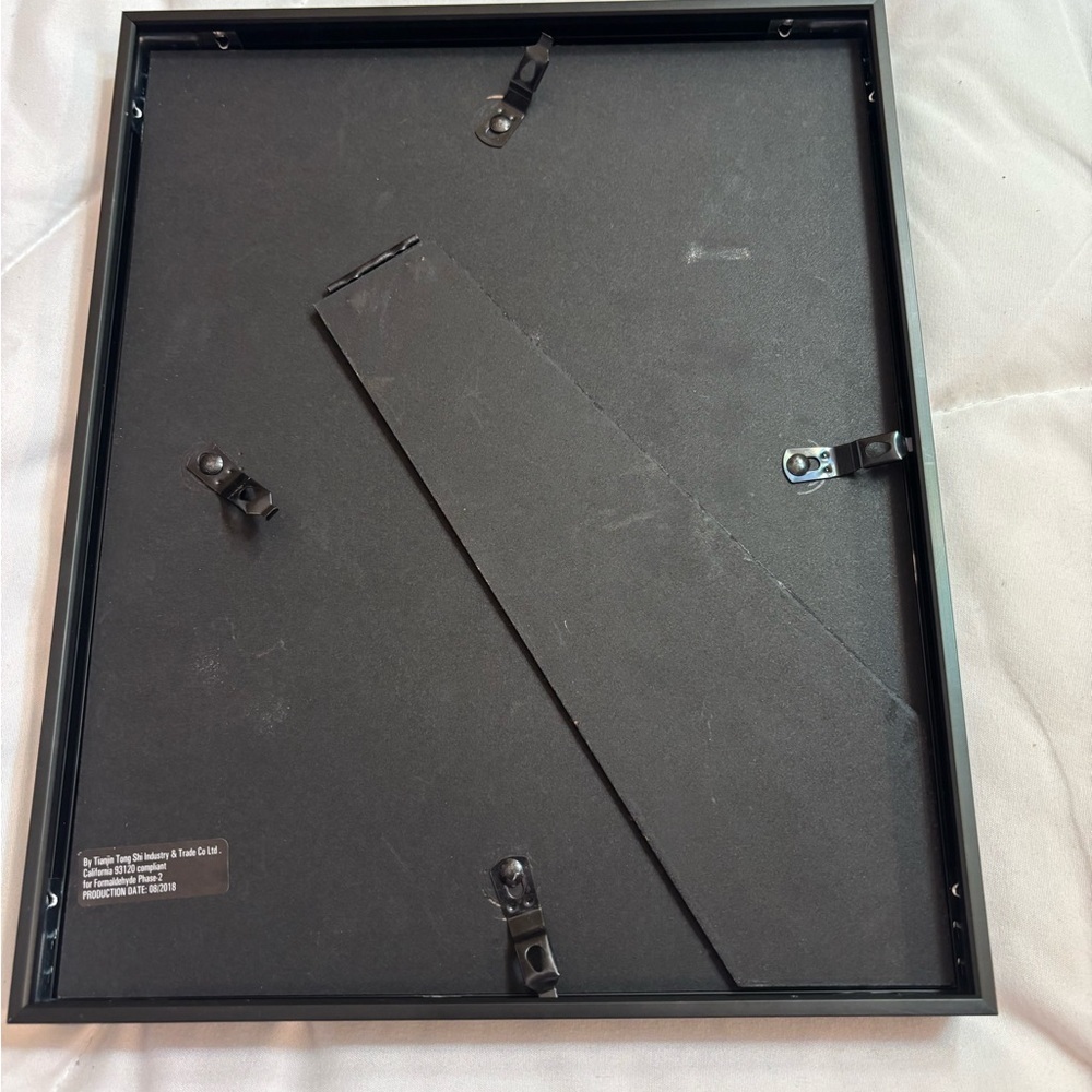 Black Picture Frame for 8x10 picture - Picture 4 of 4